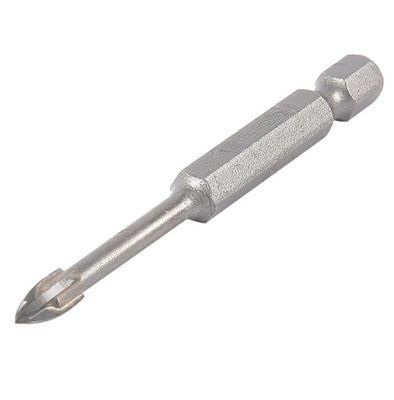 1/4 Hex Shank Glass Drill Bits YG6X ปรับทิศ 3-20 มม.