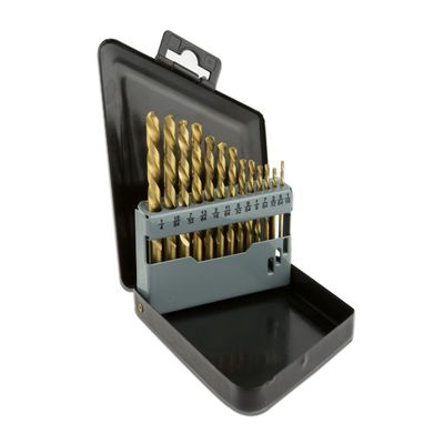 ชุดดอกสว่าน HSS มือซ้ายเคลือบไทเทเนียมไนไตรด์