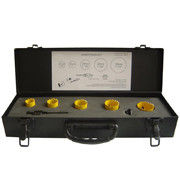 HSS Bi-Metal Hole Saw Set 7PCS ในกระเป๋าอะลูมิเนียม 14-210 มม.