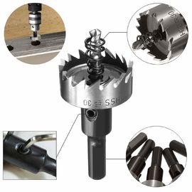 HSS Hole Saw Set 8pc เหล็กความเร็วสูงสําหรับการเจาะโลหะ