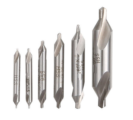 ดอกสว่าน HSS DIN333 เคลือบไทเทเนียม ขนาด 1.0-12.5 มม. ปากตรงแบบเกลียว
