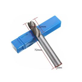 HSS 4 เครื่องบดปลายฟลอต เครื่องบด CNC ที่บดเต็ม