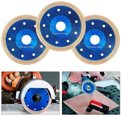 4.5 นิ้ว Diamond Saw Blade สําหรับการตัดโปเซลีน Tile นุ่ม