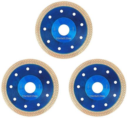 4.5 นิ้ว Diamond Saw Blade สําหรับการตัดโปเซลีน Tile นุ่ม