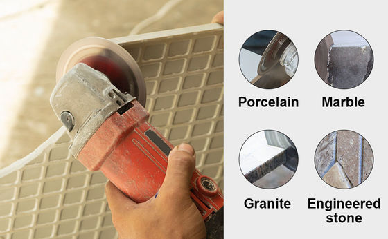 ใบเลื่อยเพชรสําหรับการตัดโพรเซลีนไทล์เซรามิก