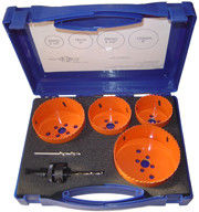 6pcs HSS M3 Bi-Metal Hole Saw Kit สําหรับตัดโลหะ 64-102 มม.