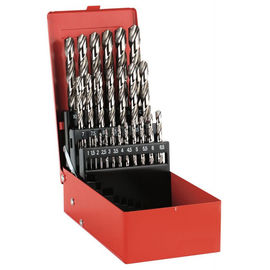 ชุดดอกสว่านเจาะโลหะ HSS Twist Drill Bit ขนาด 1-13 มม. จำนวน 25 ชิ้น
