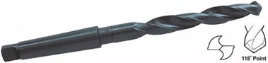 16mm HSS Taper Shank Drill Bit DIN341 แบบยาวสําหรับโลหะ