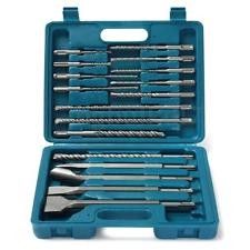 17pcs SDS บวกเครื่องเจาะและ Chisel Set สําหรับคอนกรีตกรานิตอิฐ