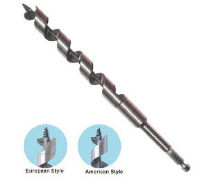 SDS Plus Wood Auger Bit สแตนเลสคาร์บอนสูง ปลายสดใส