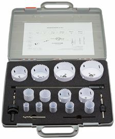 Bi-Metal Hole Saw Kit 18pc พร้อมกล่อง ABS สําหรับตัดโลหะ