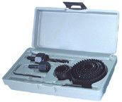 ชุดดอกเจาะเหล็กคาร์บอนสูงสำหรับไม้ 13 ชิ้น ขนาด 19-64 มม.