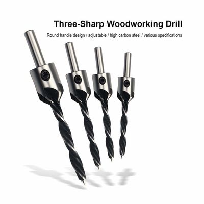 HSS Brad Point Countersink Drill Bit Set 5 ชิ้น DIN/ANSI