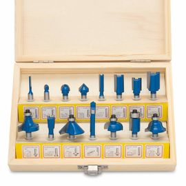 คาร์ไบด์ ทิป V Groove Router Bit ชุดสําหรับการปลูกไม้